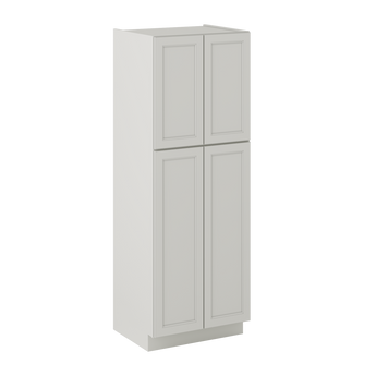 30”W x 84”H x 24”D Utility Kitchen Cabinet - Milan Pearl