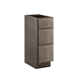 Vanity Drawer Base Cabinet VDB1221345 12 W x 34.5 H x 21 D Milan Slate