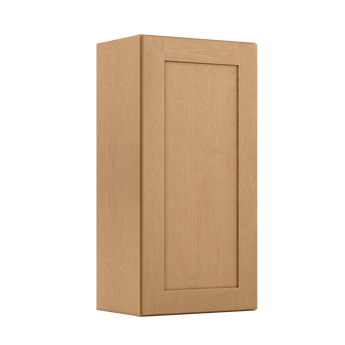 Wall Kitchen Cabinet W1836 Shaker Toffee LessCare 18 in. width 36 in. height 12 in. depth