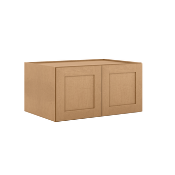 36”W x 18”H x 24”D Wall Kitchen Cabinet - Shaker Toffee