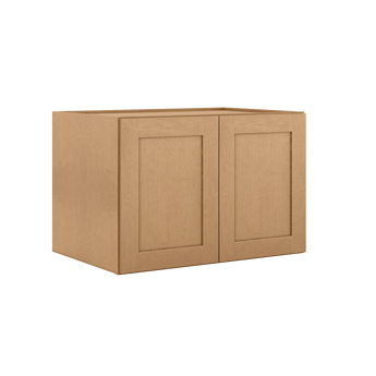 36”W x 24”H x 24”D Wall Kitchen Cabinet - Shaker Toffee