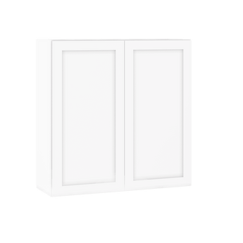 Wall Kitchen Cabinet W3636 Alpina White LessCare 36 in. width 36 in. height 12 in. depth