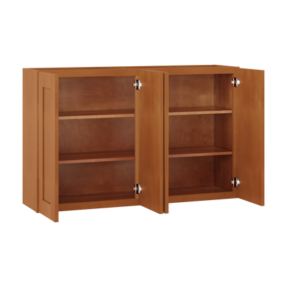 Wall Kitchen Cabinet W4830 Newport LessCare 48 in. width 30 in. height 12 in. depth