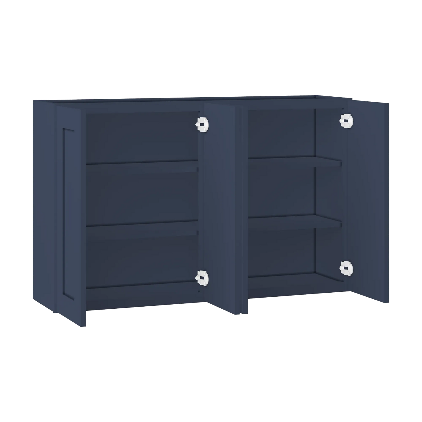 Wall Kitchen Cabinet W4830 Danbury Blue LessCare 48 in. width 30 in. height 12 in. depth