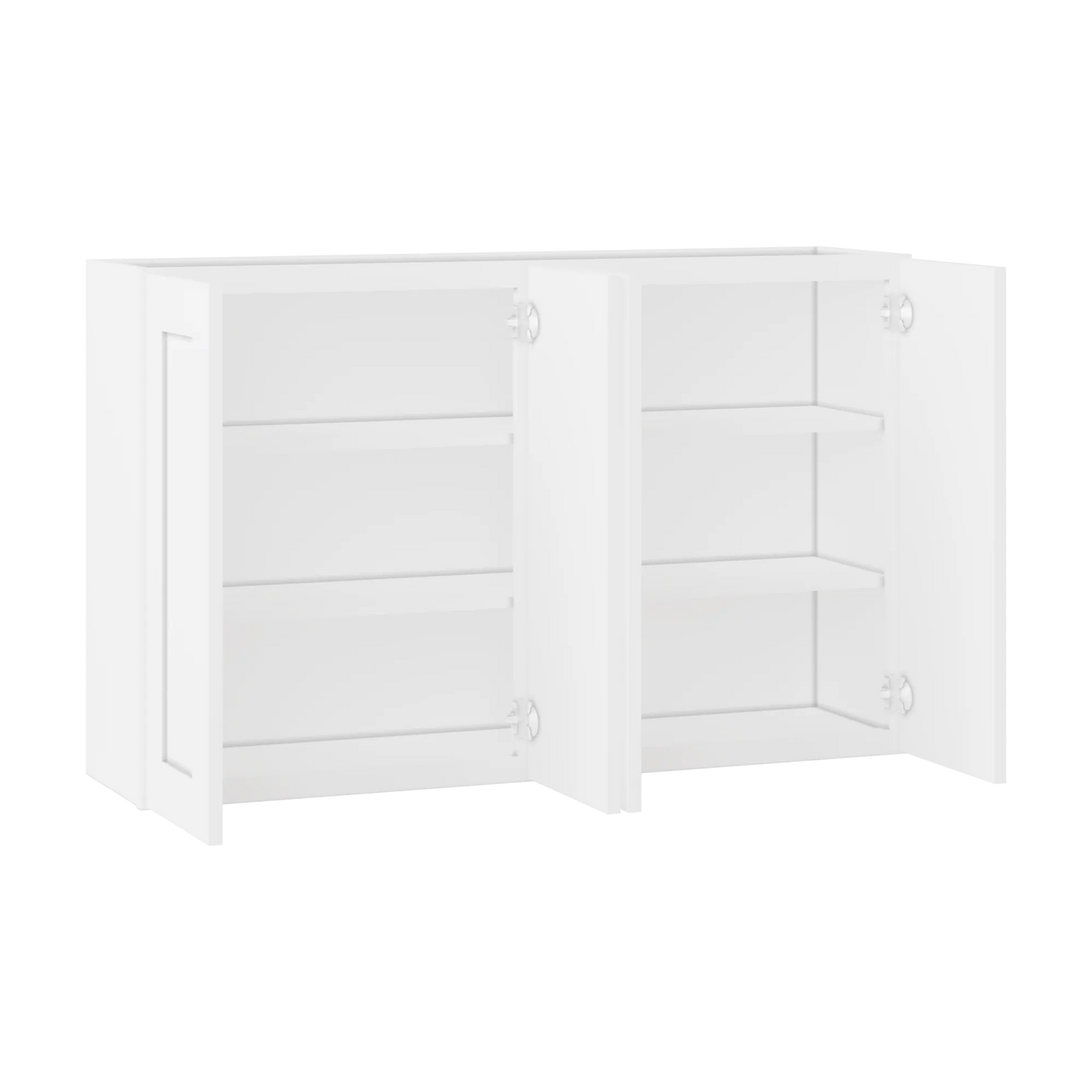Wall Kitchen Cabinet W4830 Alpina White LessCare 48 in. width 30 in. height 12 in. depth