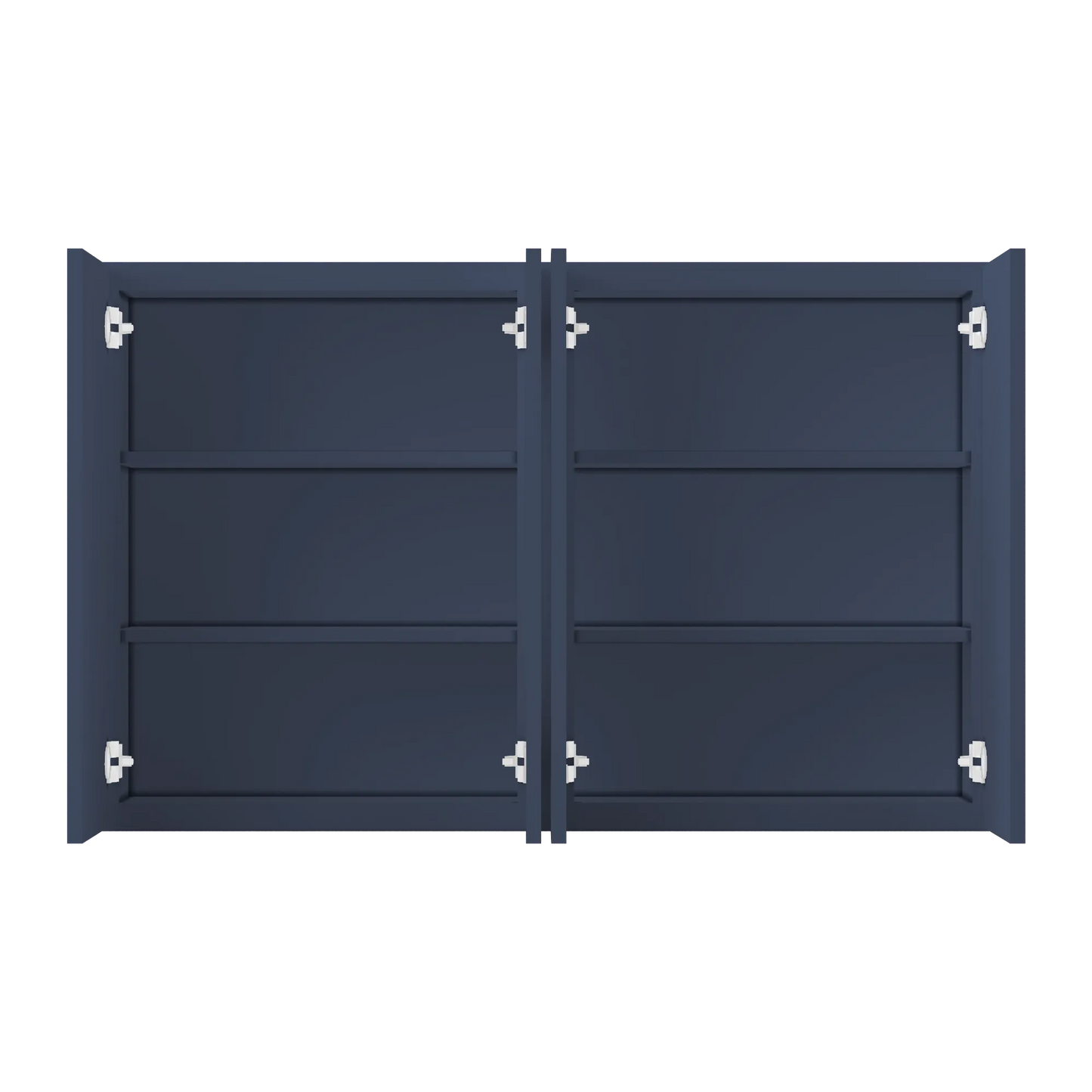 Wall Kitchen Cabinet W4830 Danbury Blue LessCare 48 in. width 30 in. height 12 in. depth