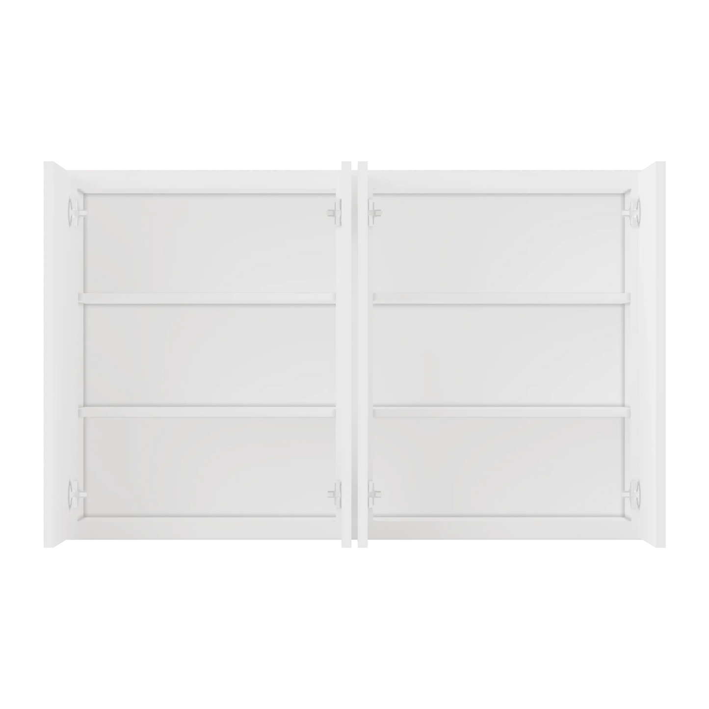 Wall Kitchen Cabinet W4830 Alpina White LessCare 48 in. width 30 in. height 12 in. depth