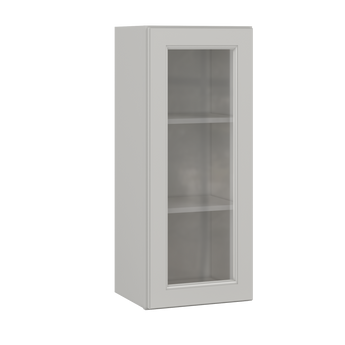 Mullion Door Wall Kitchen Cabinet WMD1536 Milan Pearl 15 in. width 36 in. height 12 in. depth