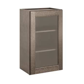 Mullion Door Wall Kitchen Cabinet WMD1830 Milan Slate 18 in. width 30 in. height 12 in. depth