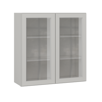 Mullion Door Wall Kitchen Cabinet WMD3636 Milan Pearl 36 in. width 36 in. height 12 in. depth