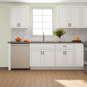 Wolf Dartmouth 5 Piece White Paint 10x10 Kitchen