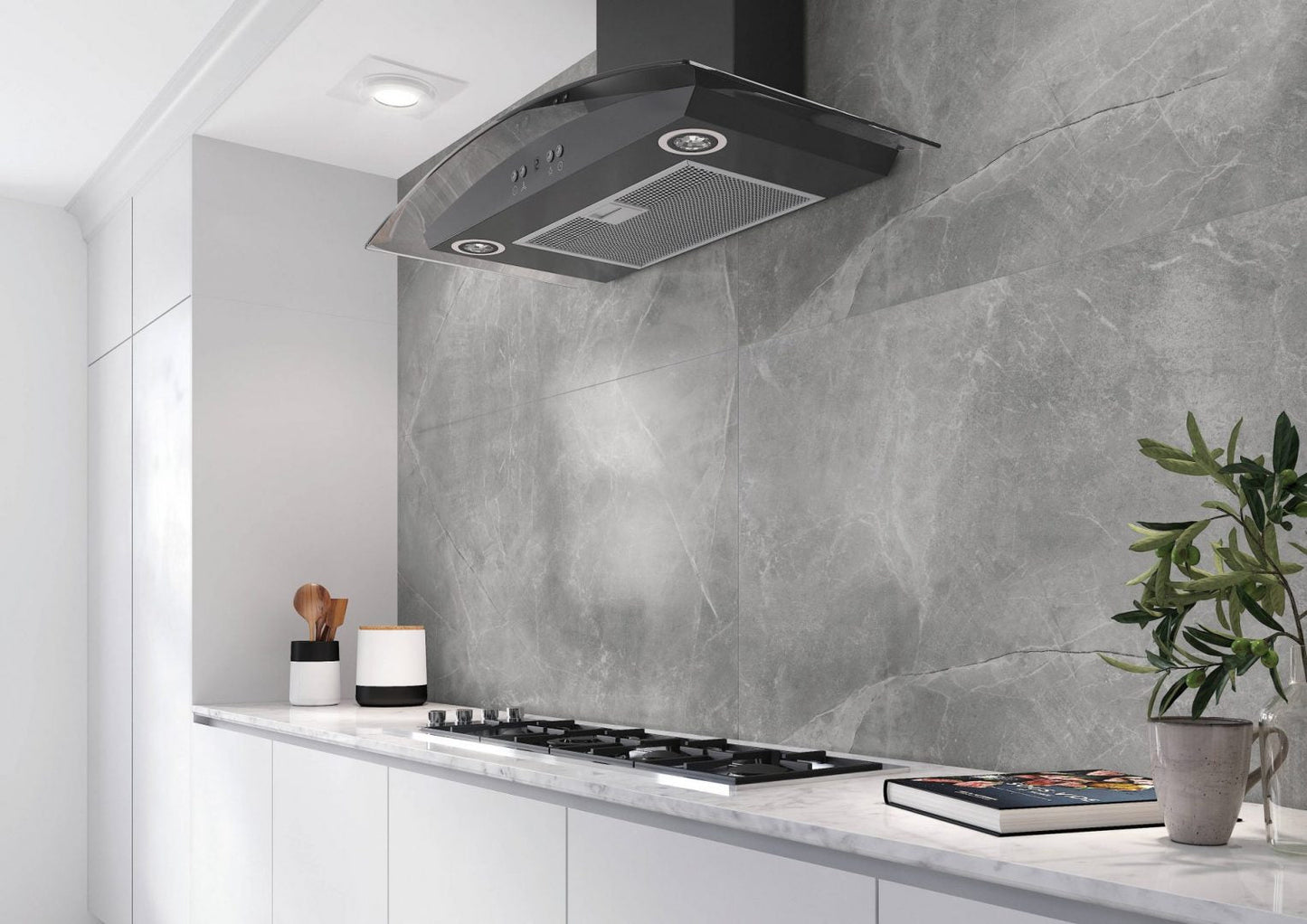 Athens Stone Silver Tile 24x24 Matt Rectified Porcelain Floor and Wall for Interior or Exterior - Flooring
