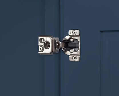 Base decorative door BDD24 Danbury Blue LessCare 22 1/2 in. width 28 5/8 in. height 3/4 in. depth - Kitchen Cabinets