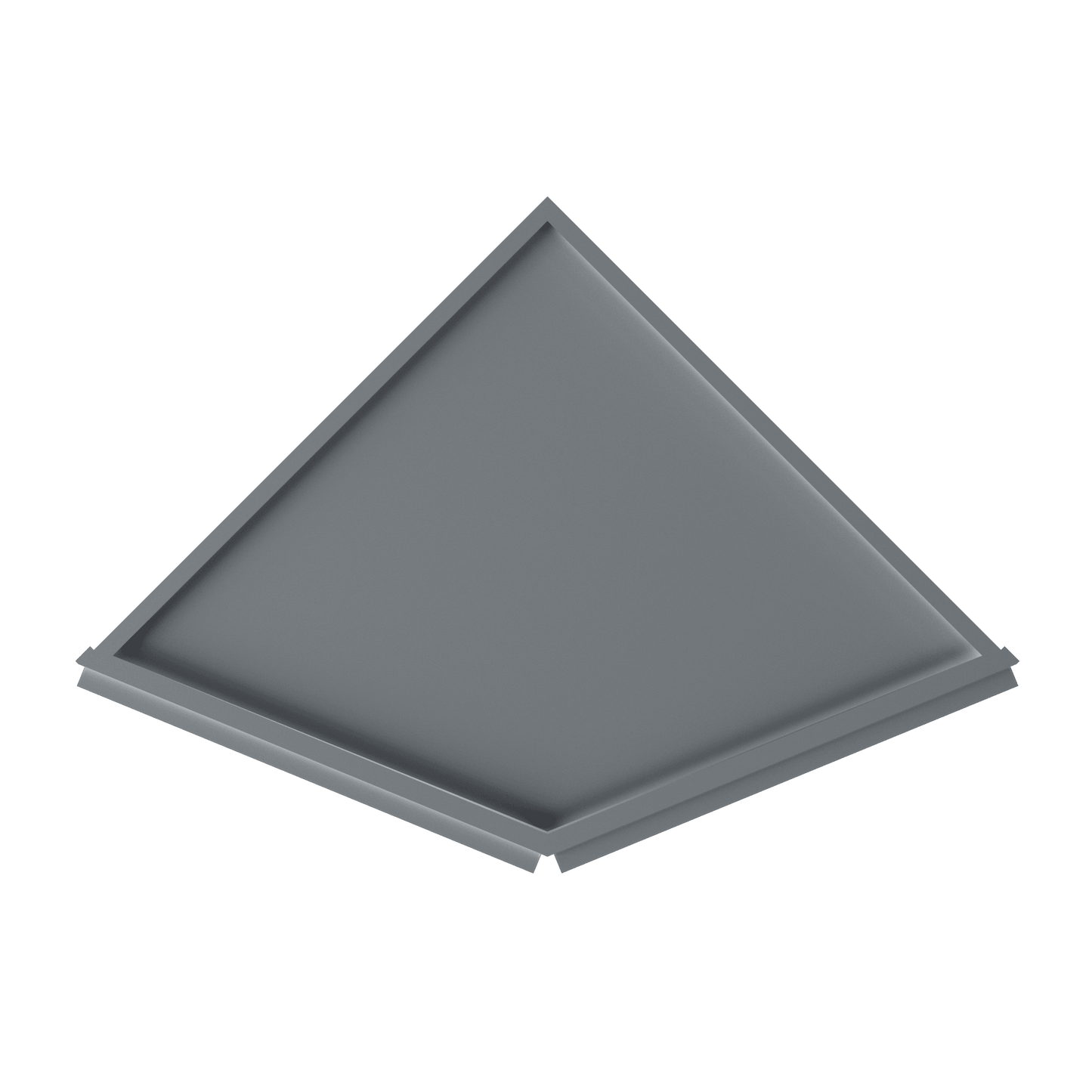 Base End Kitchen Cabinet BECF24 Colonial Gray LessCare 24 in. width 34.5 in. height 24 in. depth - Kitchen Cabinets
