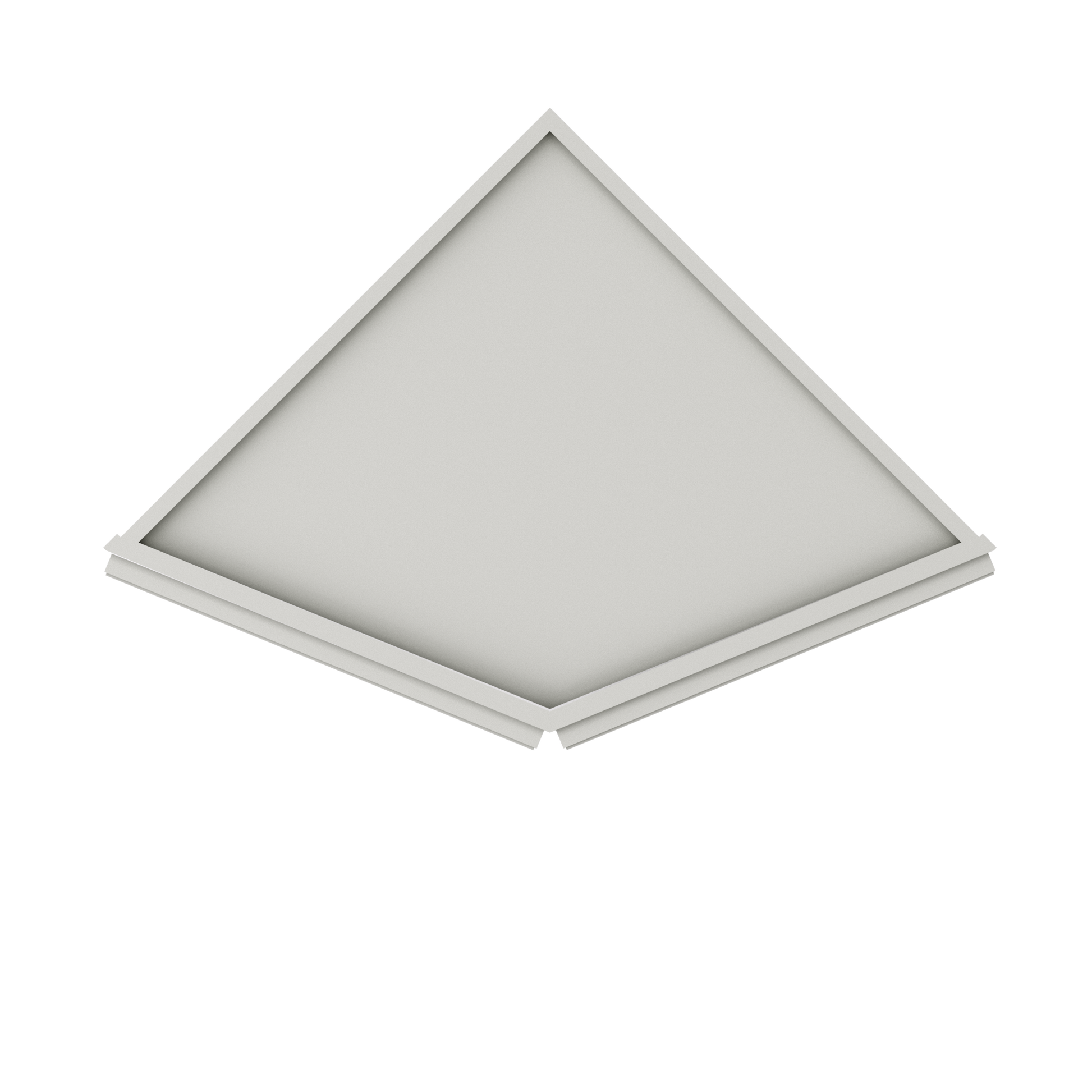 Base End Kitchen Cabinet BECF24 Milan Pearl 24 in. width 34.5 in. height 24 in. depth - Kitchen Cabinets