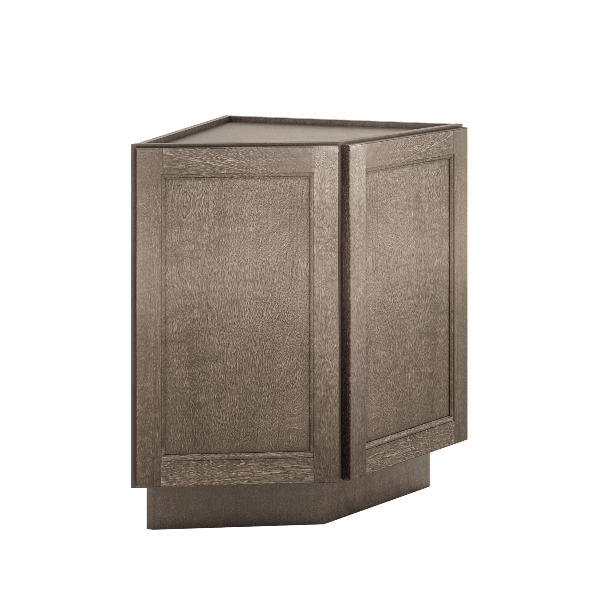 Base End Kitchen Cabinet BECF24 Milan Slate 24 in. width 34.5 in. height 24 in. depth - Kitchen Cabinets