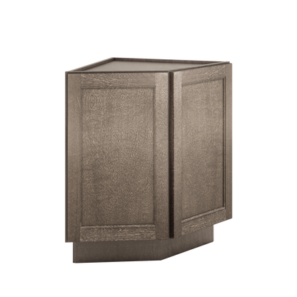 Base End Kitchen Cabinet BECF24 Milan Slate 24 in. width 34.5 in. height 24 in. depth - Kitchen Cabinets