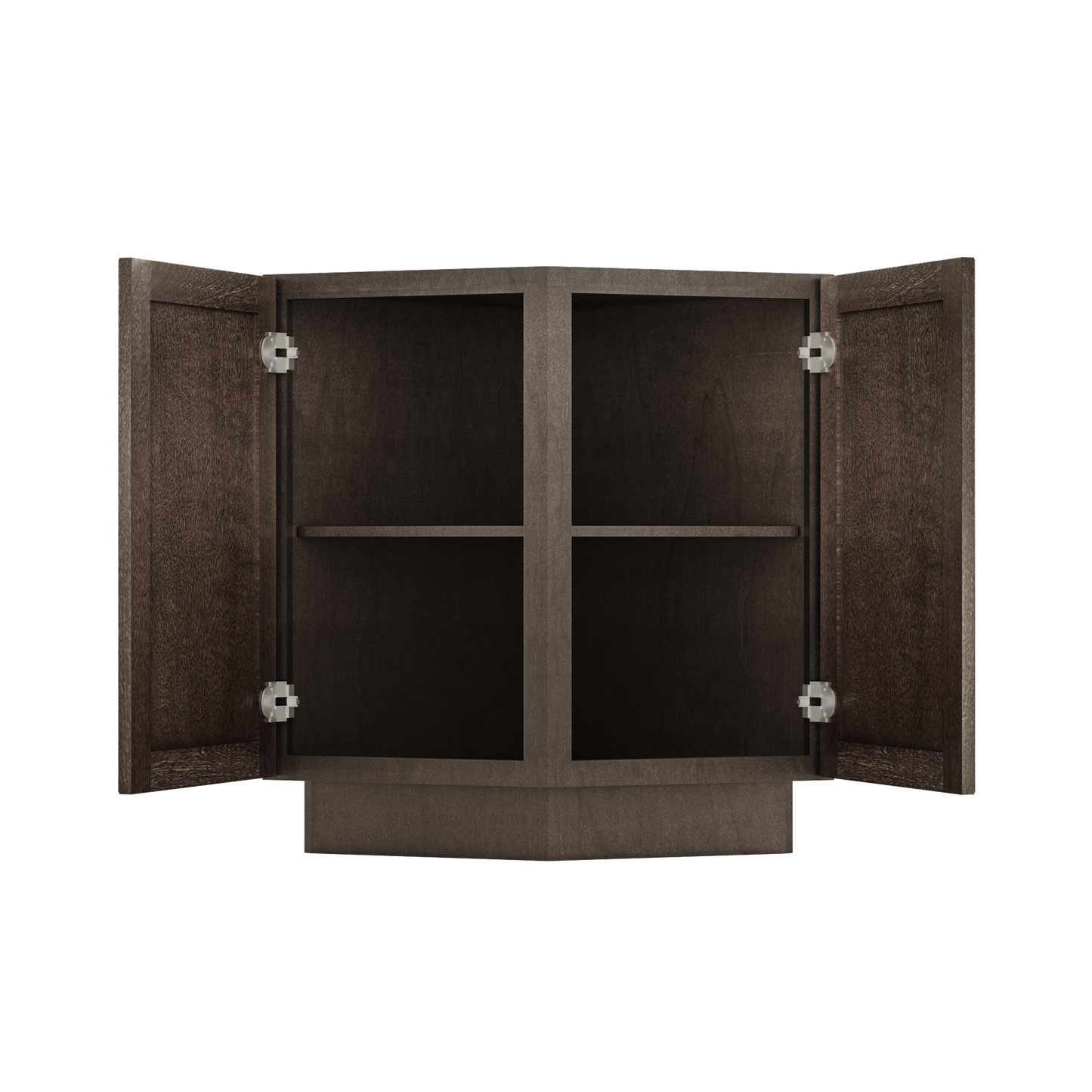 Base End Kitchen Cabinet BECF24 Milan Slate 24 in. width 34.5 in. height 24 in. depth - Kitchen Cabinets