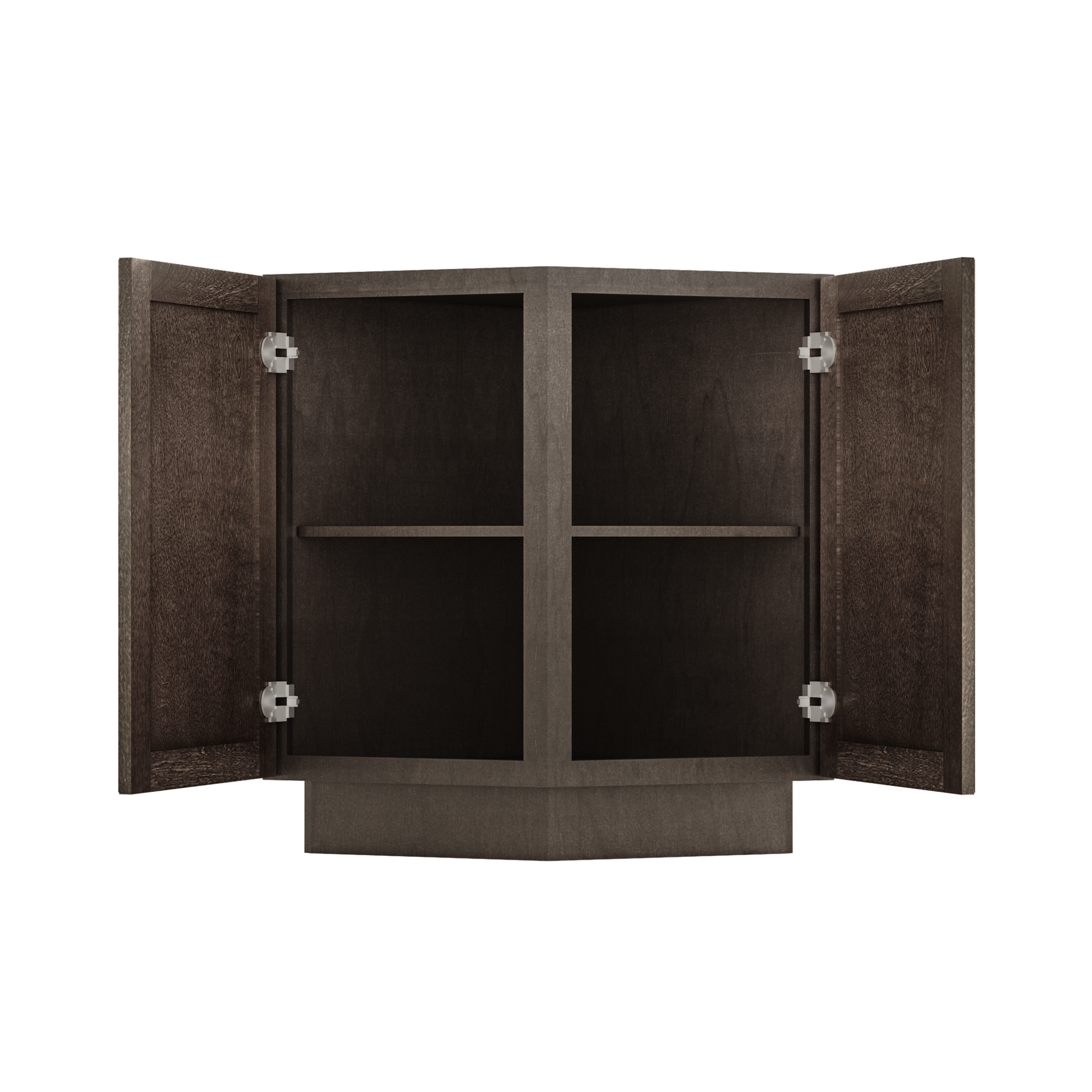 Base End Kitchen Cabinet BECF24 Milan Slate 24 in. width 34.5 in. height 24 in. depth - Kitchen Cabinets