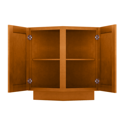 Base End Kitchen Cabinet BECF24 Newport LessCare 24 in. width 34.5 in. height 24 in. depth - Kitchen Cabinets