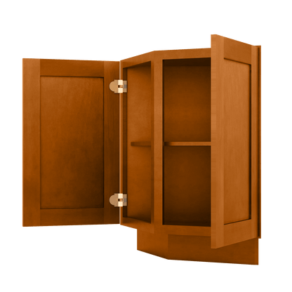 Base End Kitchen Cabinet BECF24 Newport LessCare 24 in. width 34.5 in. height 24 in. depth - Kitchen Cabinets