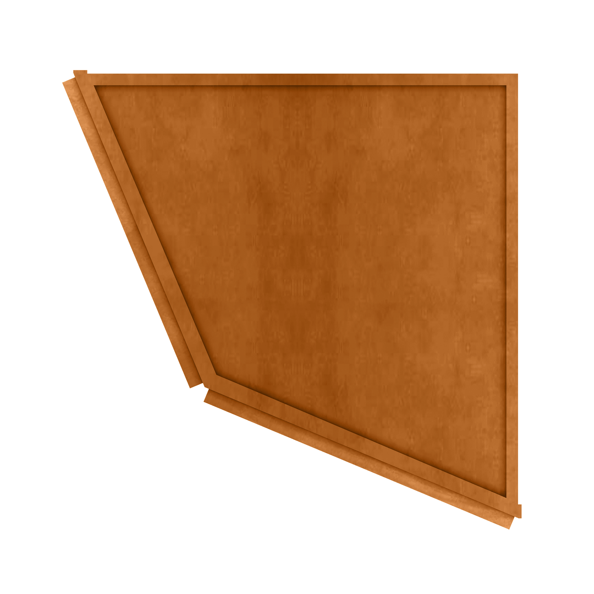 Base End Kitchen Cabinet BECF24 Newport LessCare 24 in. width 34.5 in. height 24 in. depth - Kitchen Cabinets