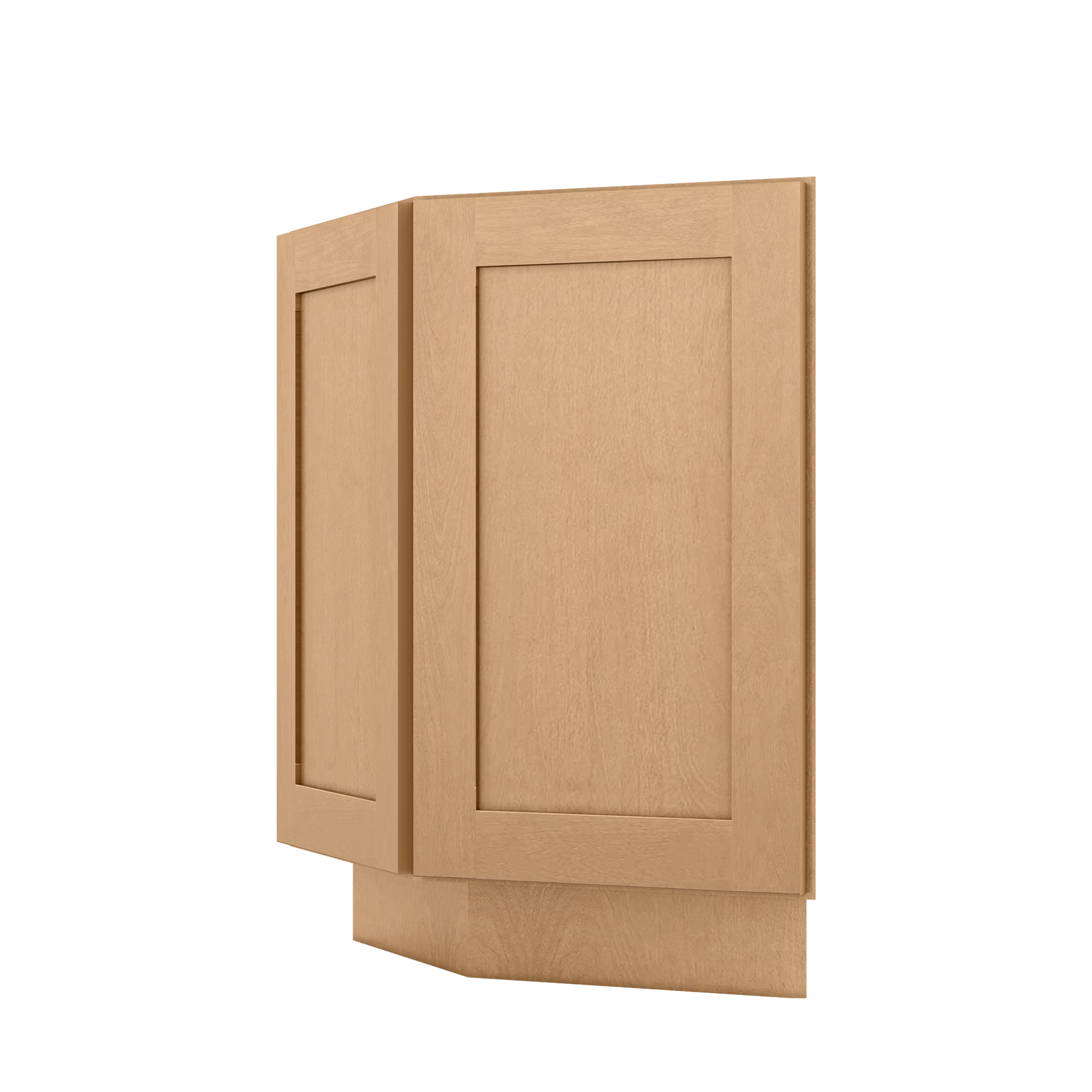 Base End Kitchen Cabinet BECF24 Shaker Toffee 24 in. width 34.5 in. height 24 in. depth - Kitchen Cabinets