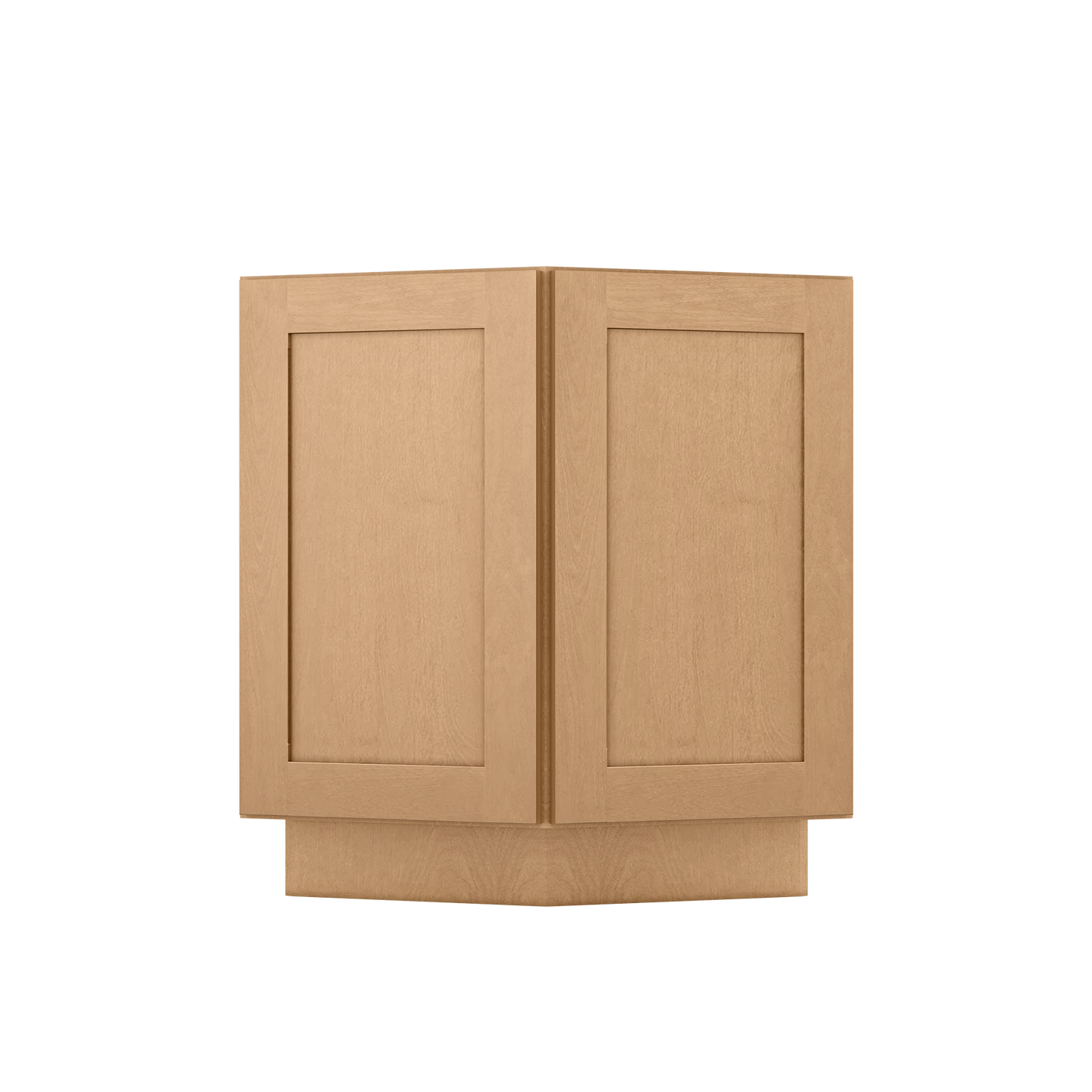 Base End Kitchen Cabinet BECF24 Shaker Toffee 24 in. width 34.5 in. height 24 in. depth - Kitchen Cabinets