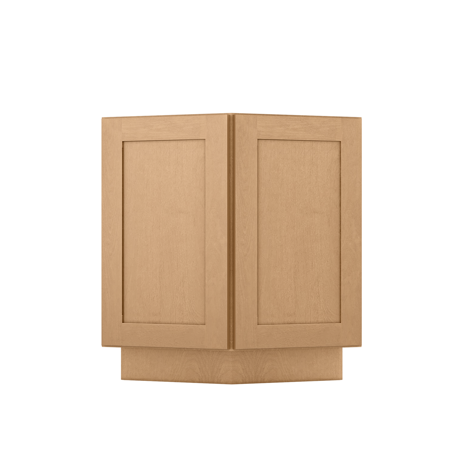 Base End Kitchen Cabinet BECF24 Shaker Toffee 24 in. width 34.5 in. height 24 in. depth - Kitchen Cabinets