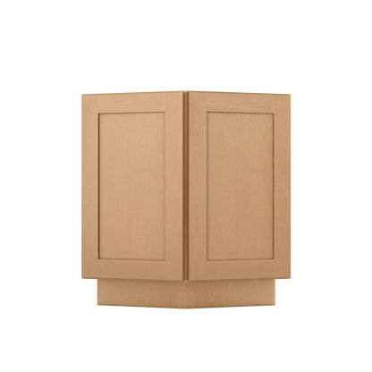 Base End Kitchen Cabinet BECF24 Shaker Toffee 24 in. width 34.5 in. height 24 in. depth - Kitchen Cabinets