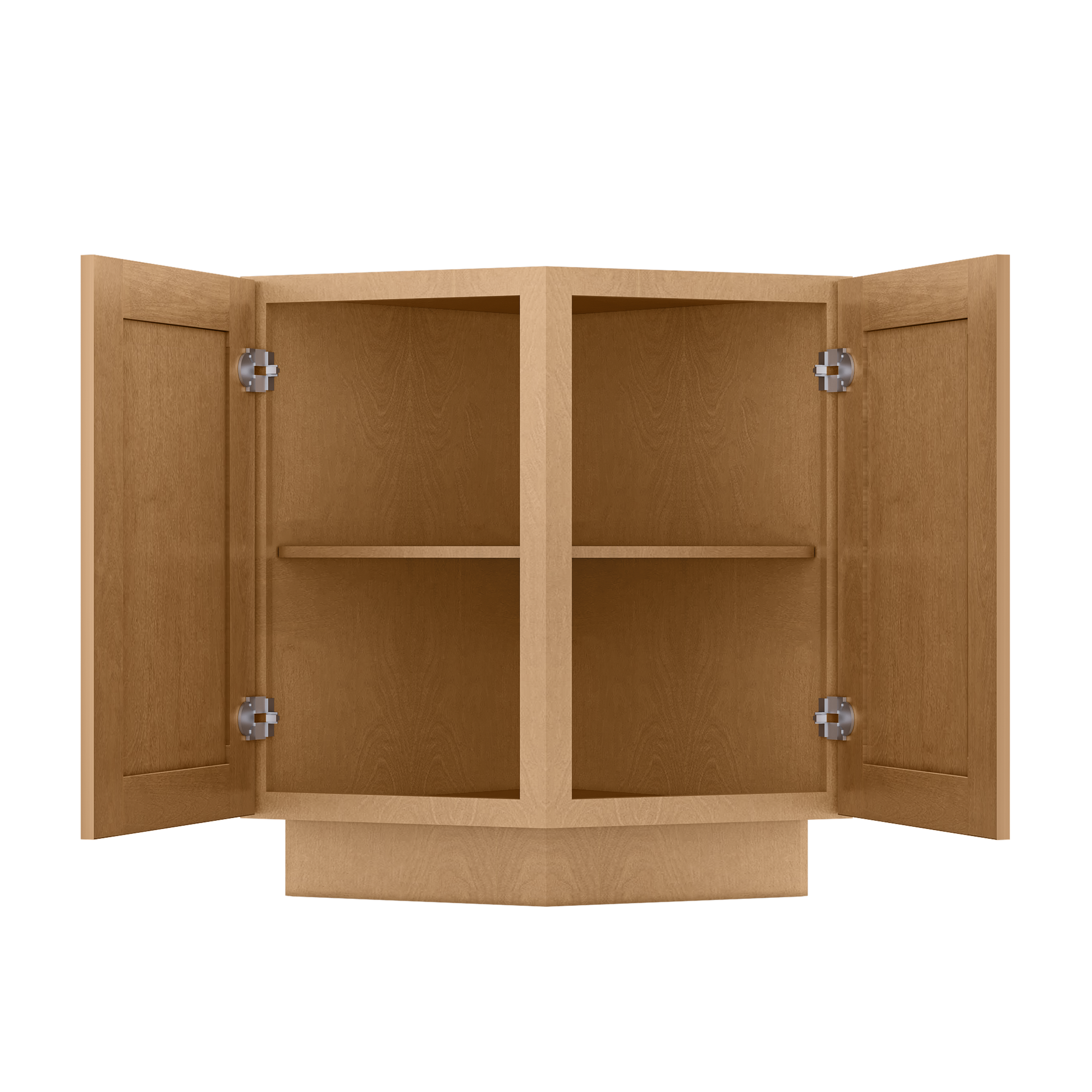 Base End Kitchen Cabinet BECF24 Shaker Toffee 24 in. width 34.5 in. height 24 in. depth - Kitchen Cabinets