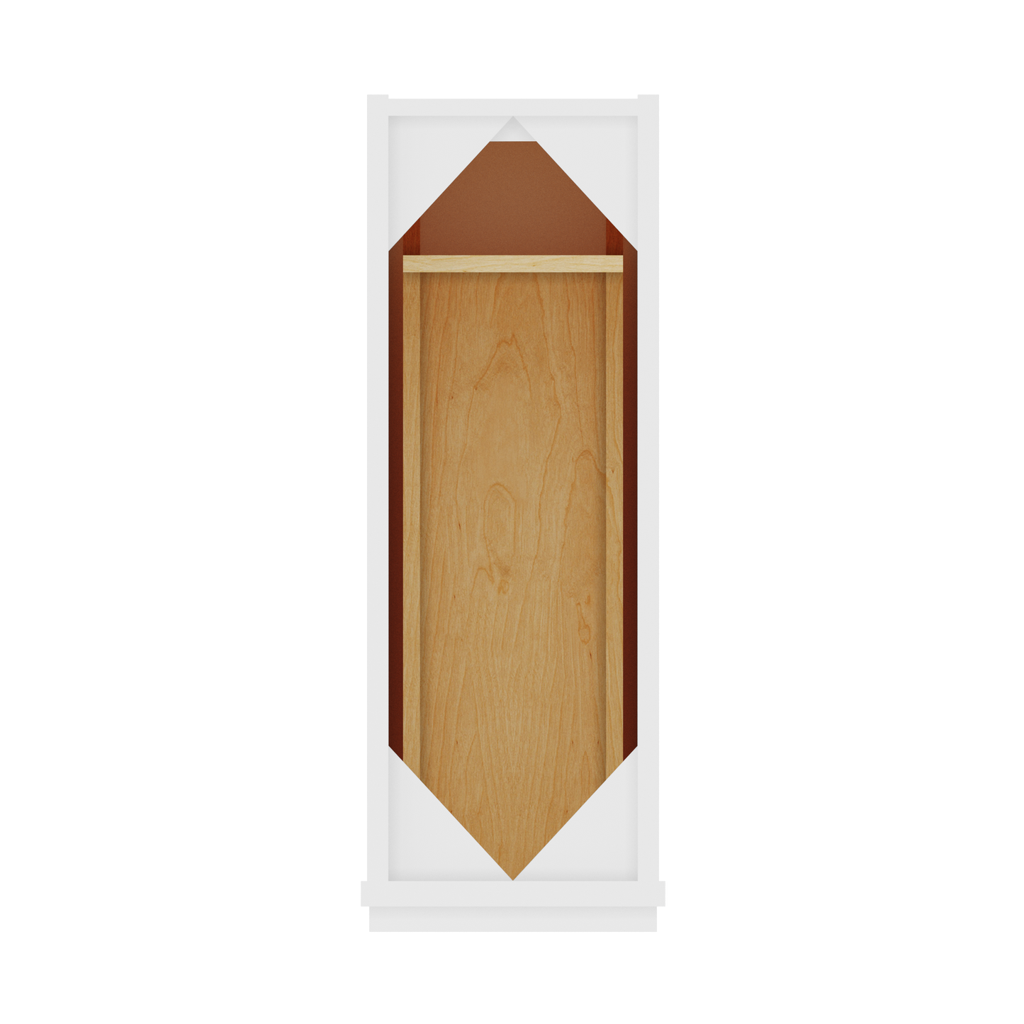 Base Kitchen Cabinet B09 Alpina White LessCare 9 in. width 34.5 in. height 24 in. depth Kitchen Cabinets