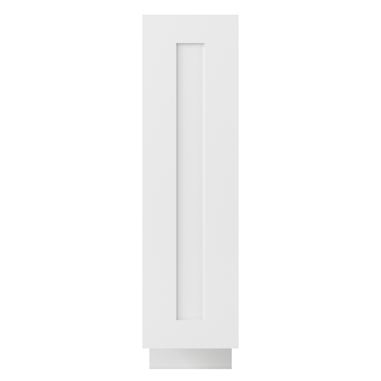 Base Kitchen Cabinet B09 Alpina White LessCare 9 in. width 34.5 in. height 24 in. depth Kitchen Cabinets