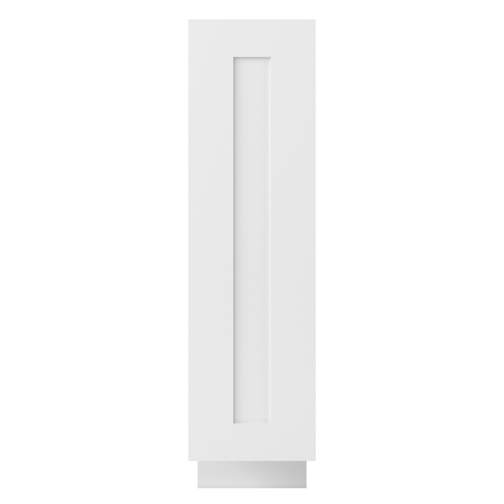 Base Kitchen Cabinet B09 Alpina White LessCare 9 in. width 34.5 in. height 24 in. depth Kitchen Cabinets