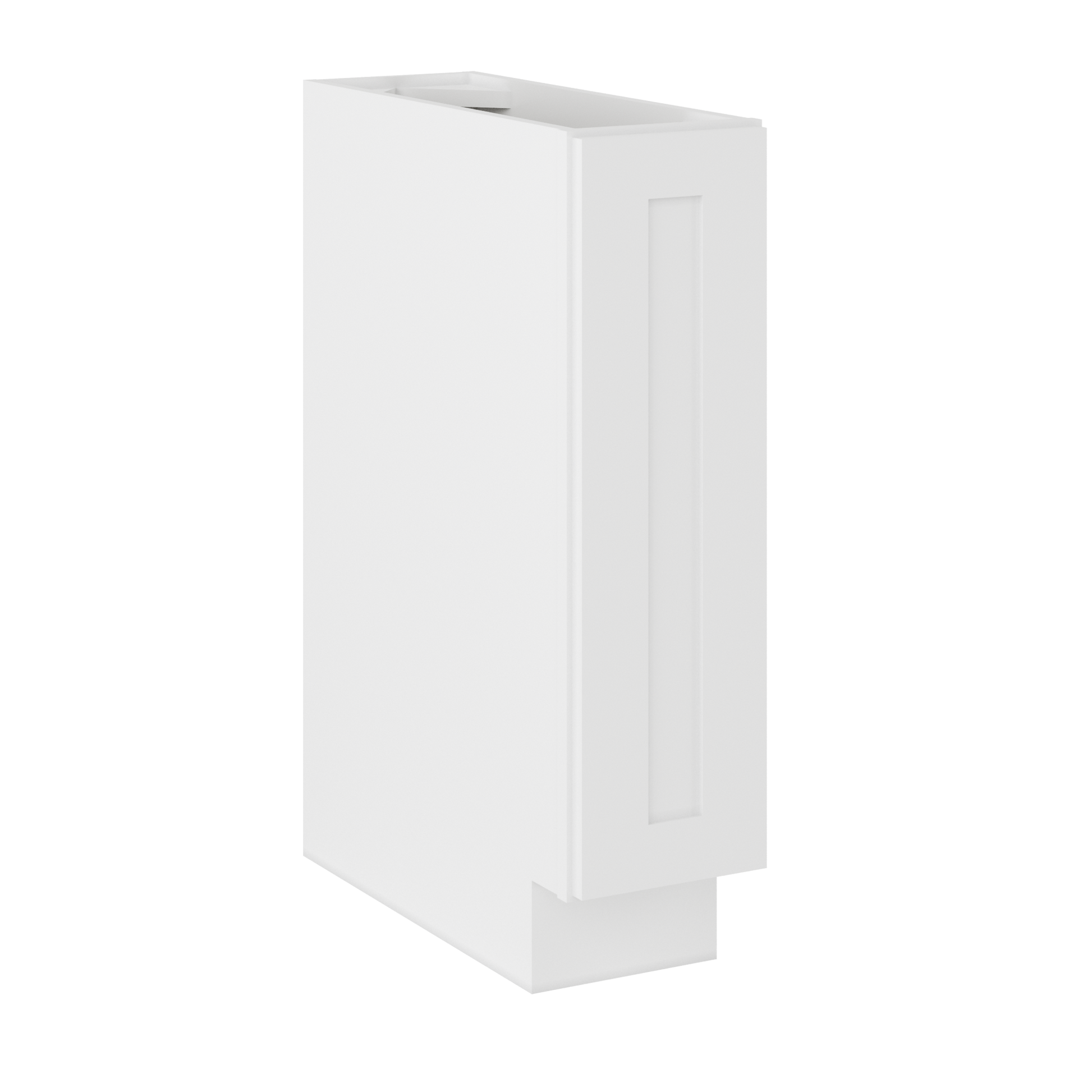 Base Kitchen Cabinet B09 Alpina White LessCare 9 in. width 34.5 in. height 24 in. depth Kitchen Cabinets