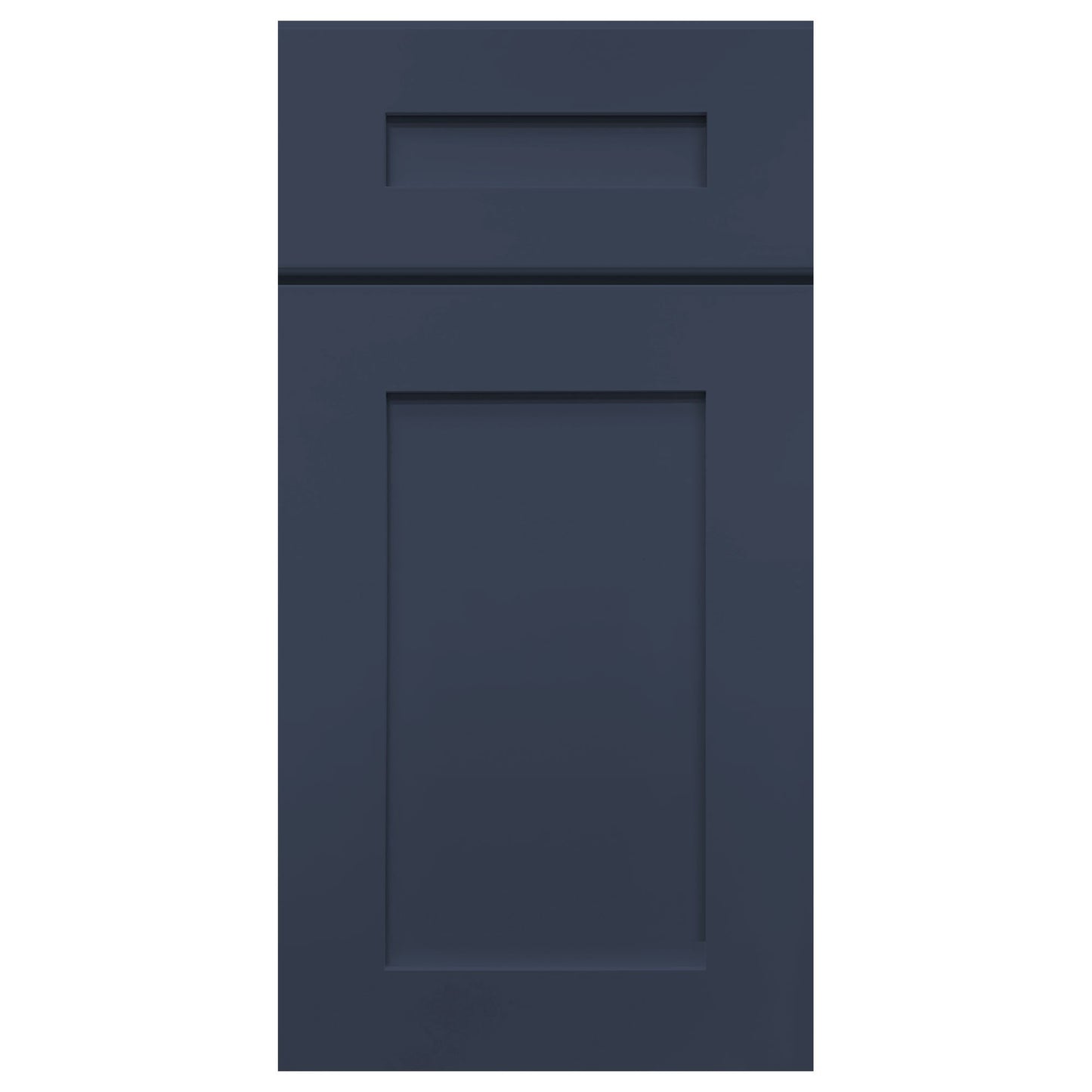 Base Kitchen Cabinet B09 Danbury Blue LessCare 9 in. width 34.5 in. height 24 in. depth - Kitchen Cabinets