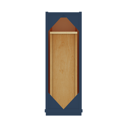 Base Kitchen Cabinet B09 Danbury Blue LessCare 9 in. width 34.5 in. height 24 in. depth - Kitchen Cabinets