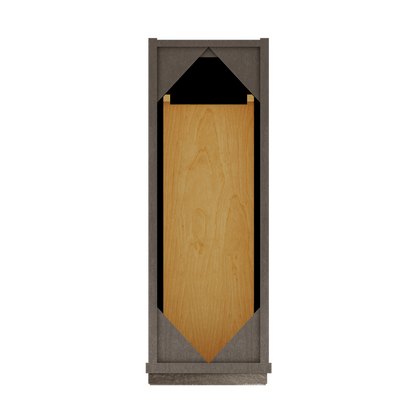 Base Kitchen Cabinet B09 Milan Slate 9 in. width 34.5 in. height 24 in. depth - Kitchen Cabinets