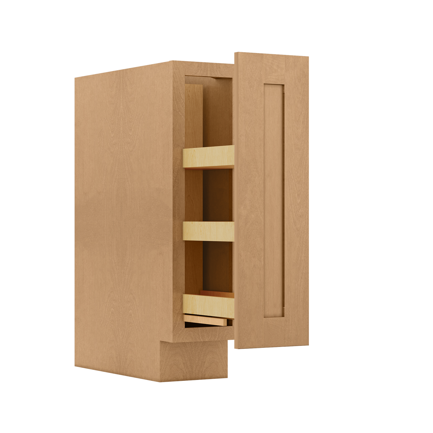 Base Kitchen Cabinet B09 Shaker Toffee 9 in. width 34.5 in. height 24 in. depth - Kitchen Cabinets