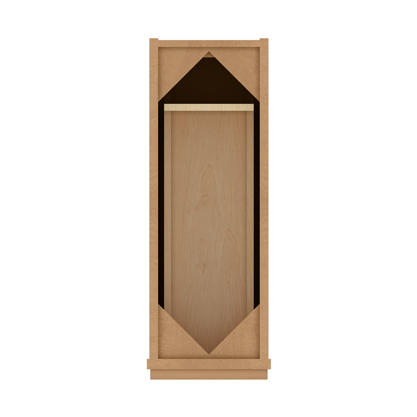 Base Kitchen Cabinet B09 Shaker Toffee 9 in. width 34.5 in. height 24 in. depth - Kitchen Cabinets