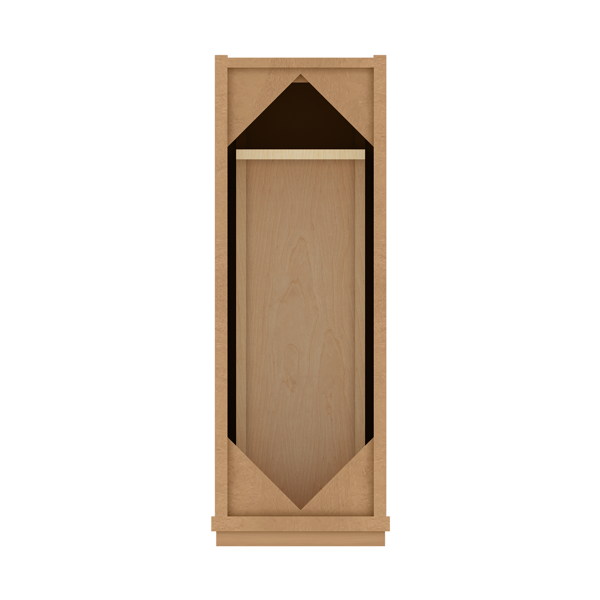 Base Kitchen Cabinet B09 Shaker Toffee 9 in. width 34.5 in. height 24 in. depth - Kitchen Cabinets