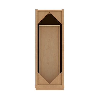 Base Kitchen Cabinet B09 Shaker Toffee 9 in. width 34.5 in. height 24 in. depth - Kitchen Cabinets