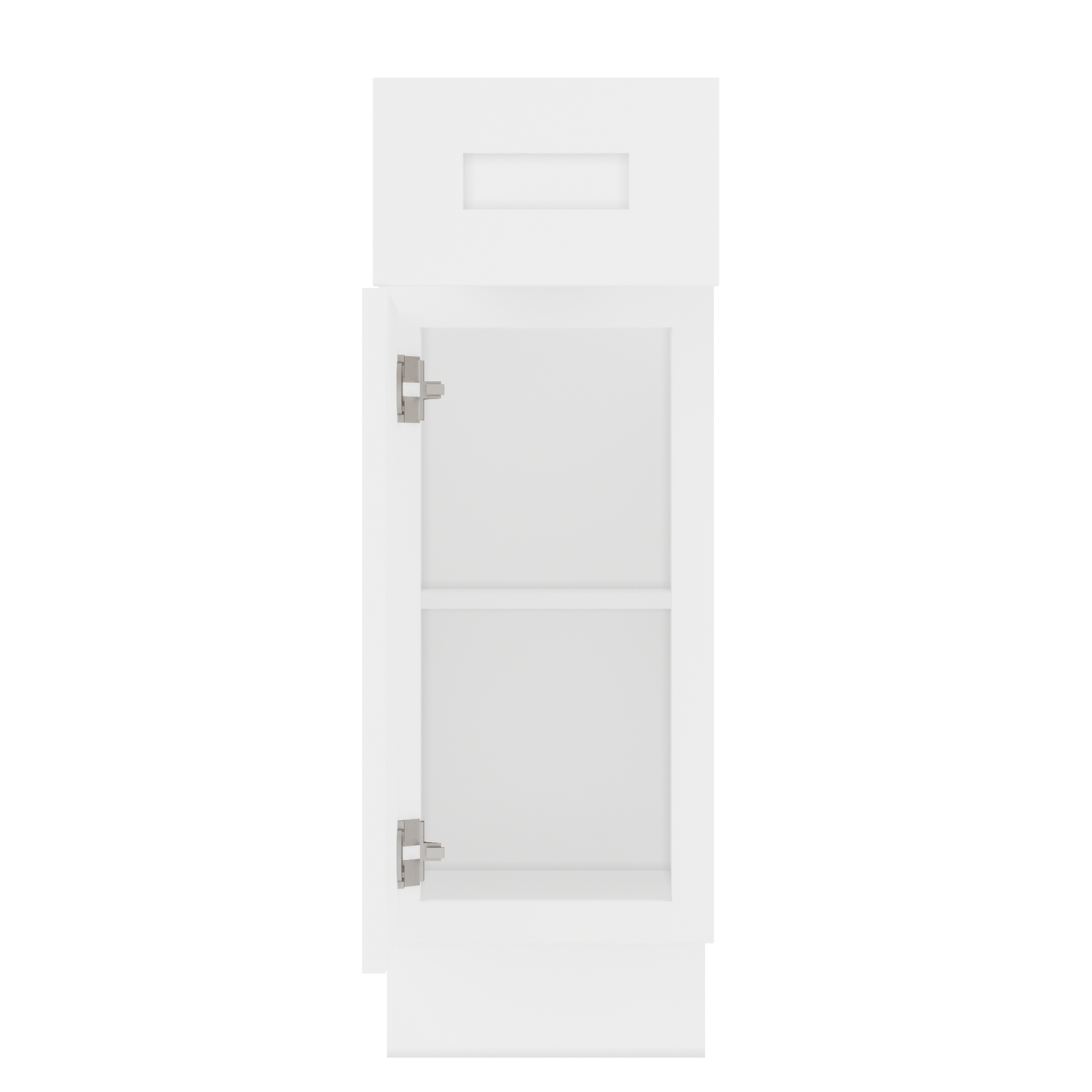 Base Kitchen Cabinet B12 Alpina White LessCare 12 in. width 34.5 in. height 24 in. depth Kitchen Cabinets