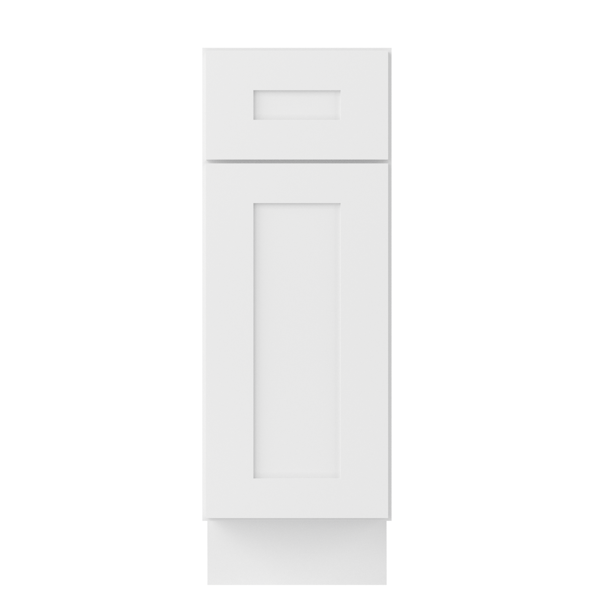 Base Kitchen Cabinet B12 Alpina White LessCare 12 in. width 34.5 in. height 24 in. depth Kitchen Cabinets