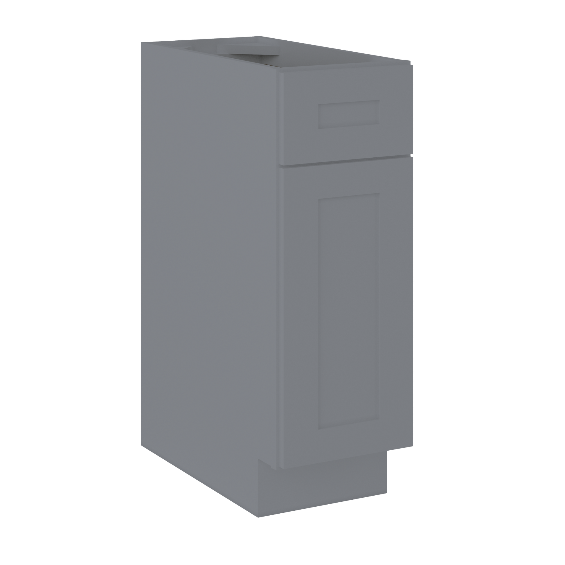 Base Kitchen Cabinet B12 Colonial Gray LessCare 12 in. width 34.5 in. height 24 in. depth - Kitchen Cabinets