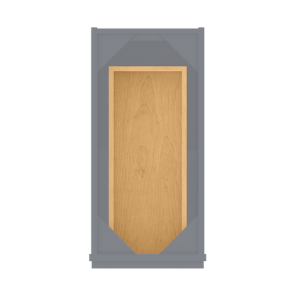 Base Kitchen Cabinet B12 Colonial Gray LessCare 12 in. width 34.5 in. height 24 in. depth - Kitchen Cabinets