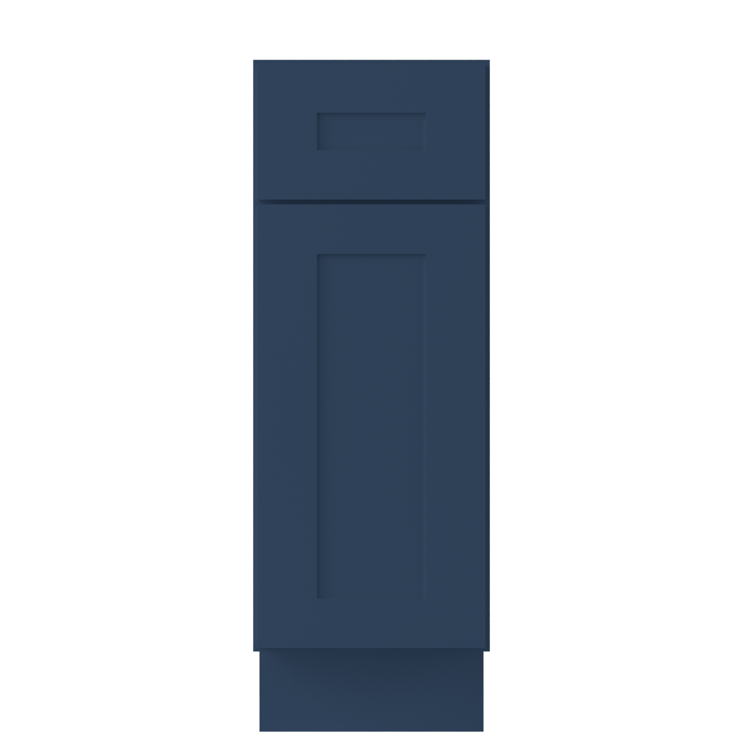 Base Kitchen Cabinet B12 Danbury Blue LessCare 12 in. width 34.5 in. height 24 in. depth - Kitchen Cabinets