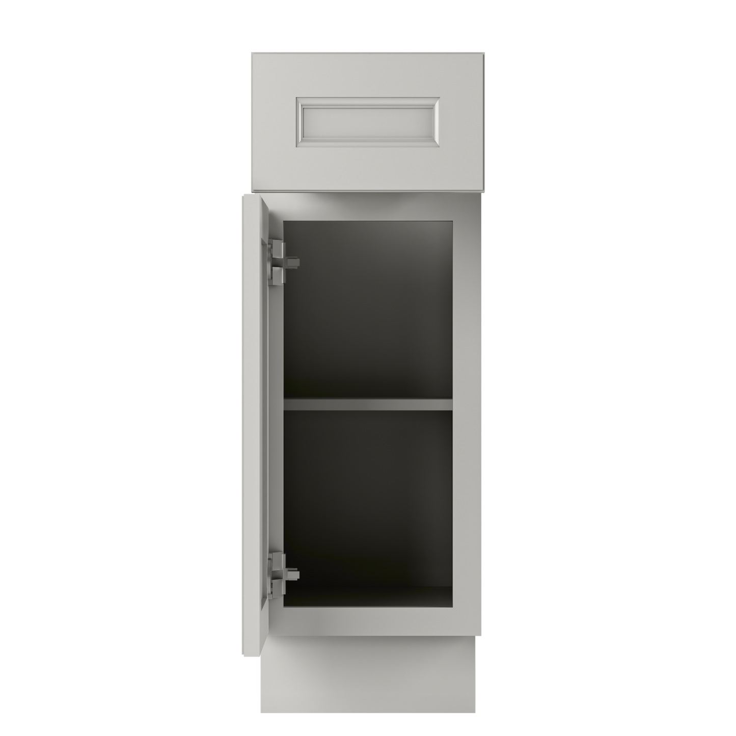 Base Kitchen Cabinet B12 Milan Pearl 12 in. width 34.5 in. height 24 in. depth - Kitchen Cabinets