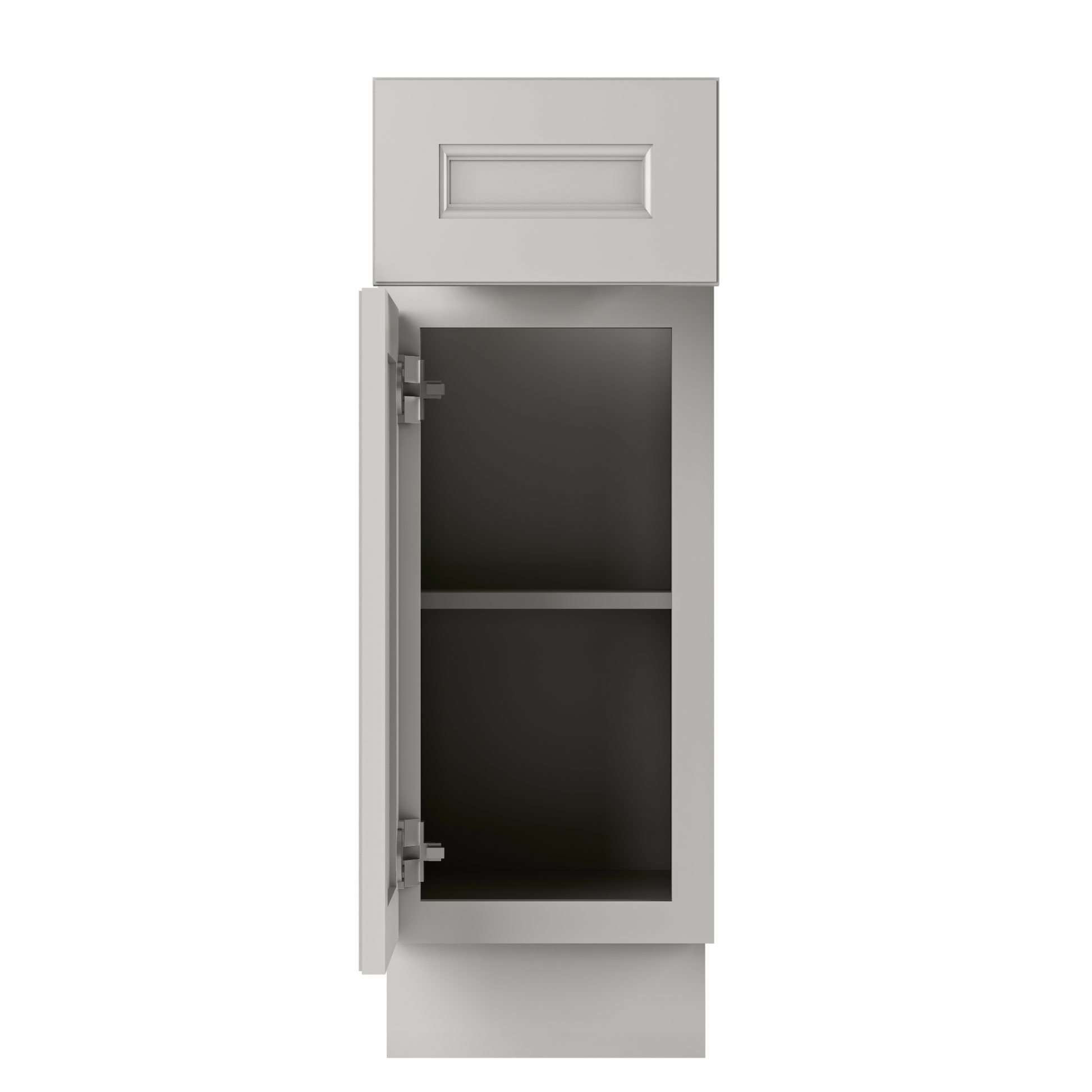 Base Kitchen Cabinet B12 Milan Pearl 12 in. width 34.5 in. height 24 in. depth - Kitchen Cabinets