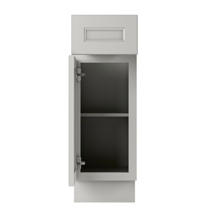 Base Kitchen Cabinet B12 Milan Pearl 12 in. width 34.5 in. height 24 in. depth - Kitchen Cabinets